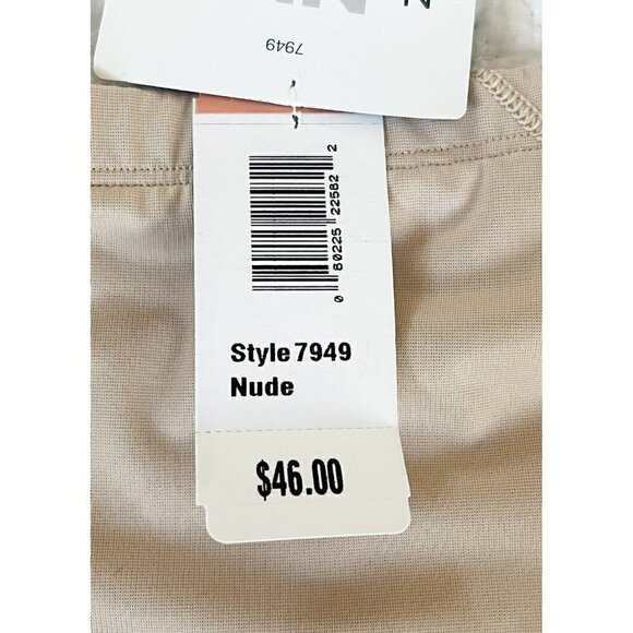 Naomi & Nicole Hi Waist Thigh Slimmer Ultimate Control Nude Womens Sz 3X NWT - Picture 6 of 8